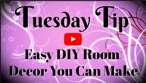 How to Make Easy DIY Room Decor with Stamping and a Computer