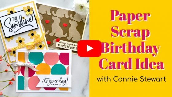 See a Birthday Card Made with Paper Scraps! It’s So Easy