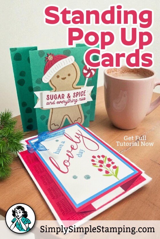 Save thie Pop-Up card idea to your Christmas and Fun fold card making Pinterest boards for easy finding in the future.